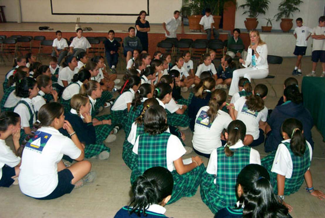 Una conferencia dada por la fundadora